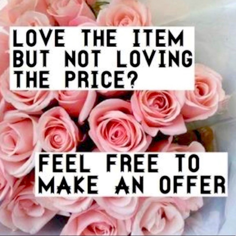 Will consider reasonable offers!